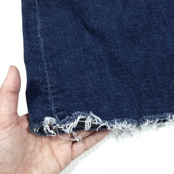 J.Crew Raw Edge Denim Jean Mini Skirt - Picture 3 of 6